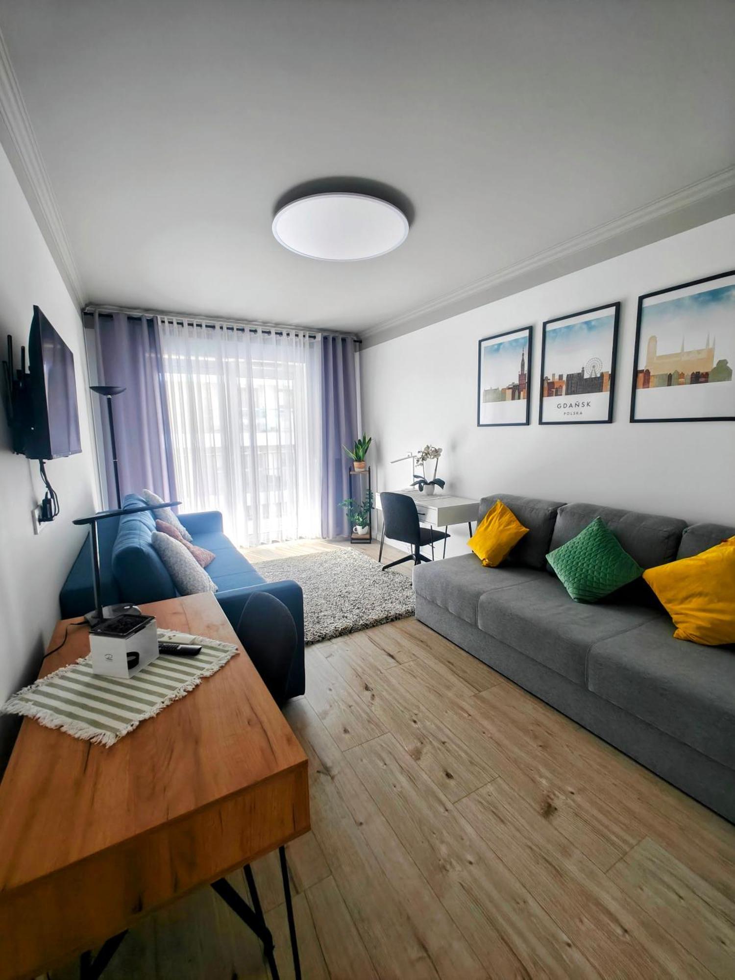 Kolorowa Perspektywa Appartement Gdańsk Buitenkant foto